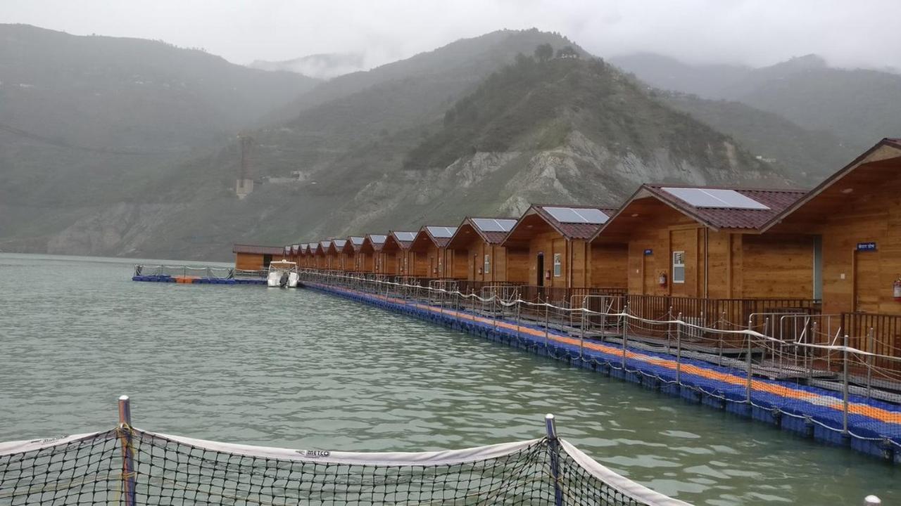 Le Roi Floating Huts & Eco Rooms Tehri New Tehri Ngoại thất bức ảnh