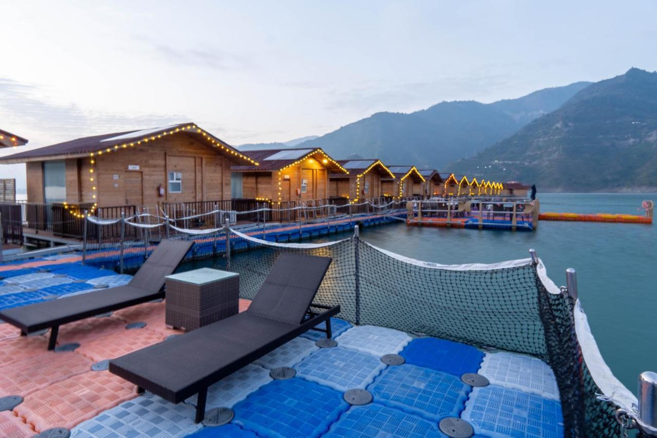 Le Roi Floating Huts & Eco Rooms Tehri New Tehri Ngoại thất bức ảnh